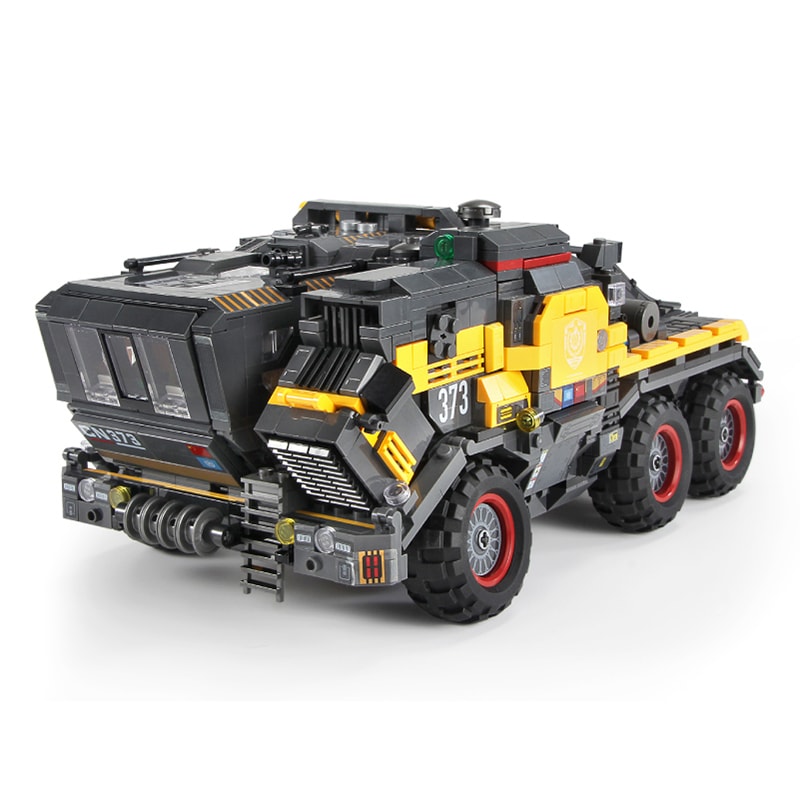 sembo 107006 wandering earth cn373 bucket carrier large front cargotruck 6479 - MOULD KING