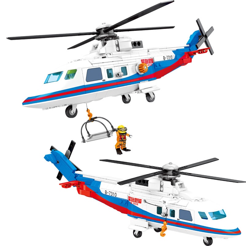 sembo 603201 the rescue helicopter 6309 - MOULD KING