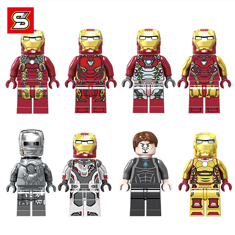 sy 1187 iron man base heroes assemble 4772 - MOULD KING