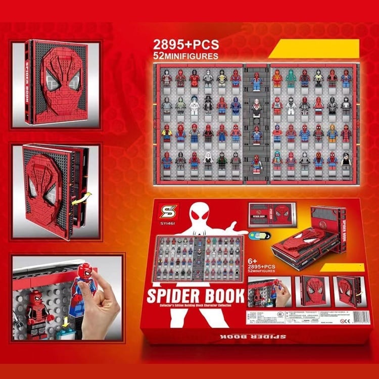 sy 1461 spiderman book collection 7832 - MOULD KING