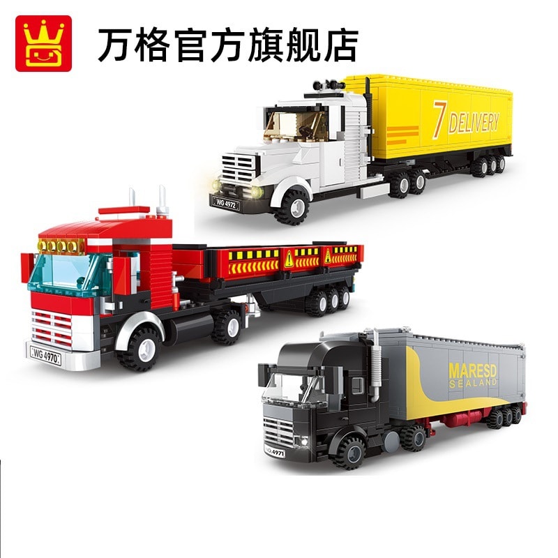 wange 4970 4972 containerized heavy duty truck 8226 - MOULD KING