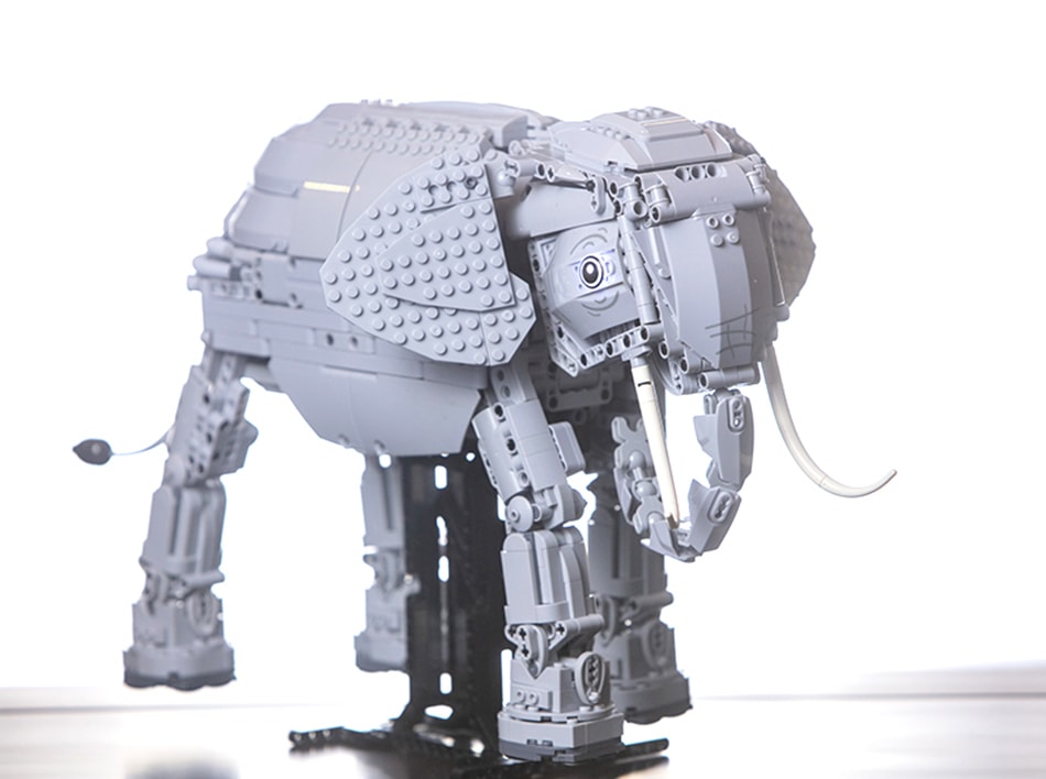 winner 7107 elephant robot remote control 8504 - MOULD KING