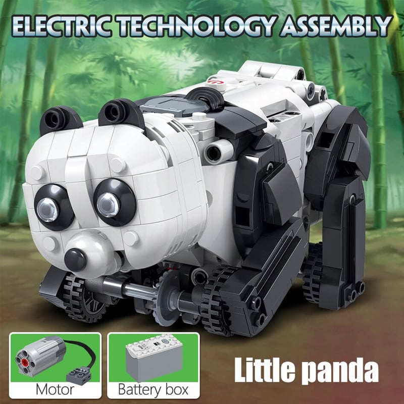 winner 7108 panda electric technology assembly 7693 - MOULD KING