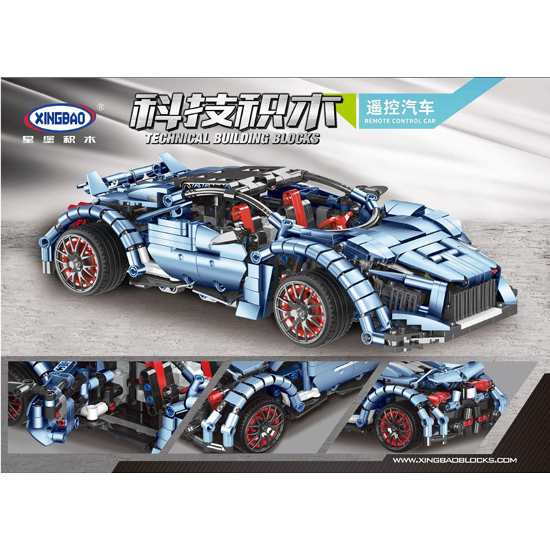 xingbao xb 21001 fenyr supersport racing car 5703 - MOULD KING