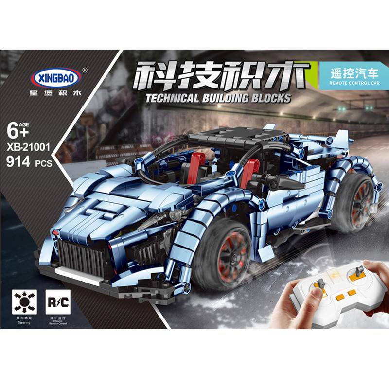 xingbao xb 21001 fenyr supersport racing car 6193 - MOULD KING