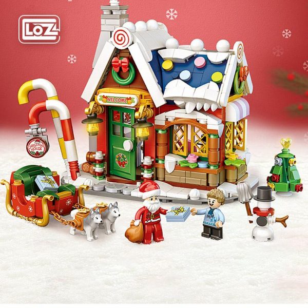 CREATOR LOZ 1223 Christmas House 1 - MOULD KING