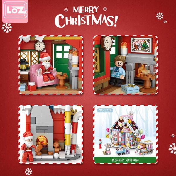 CREATOR LOZ 1223 Christmas House 3 - MOULD KING