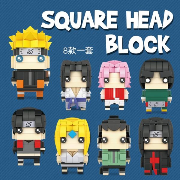 HSANHE 11002 Naruto Characters with 1500 pieces 1 - MOULD KING