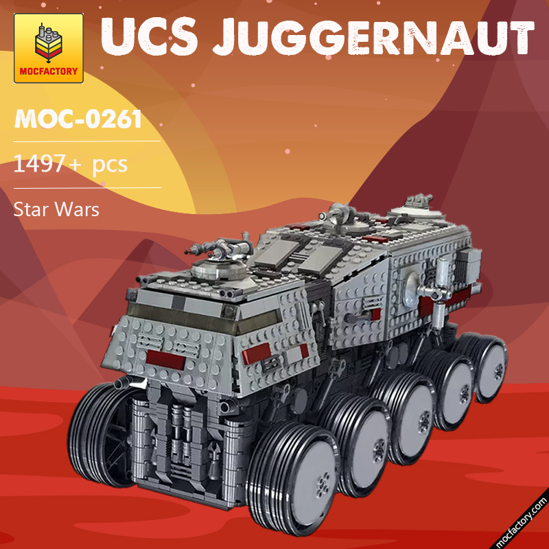 MOC-0261 UCS Juggernaut Star Wars by MOC FACTORY MOULD