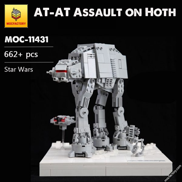MOC 11431 AT AT Assault on Hoth Star Wars by onecase MOC FACTORY - MOULD KING