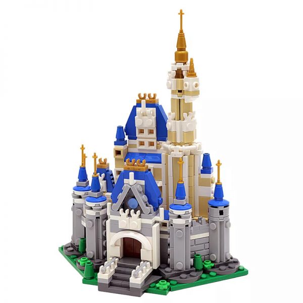 MOC 12492 LEGO Magical Cinderellas Castle Movie by buildbetterbricks MOC FACTORY 2 - MOULD KING