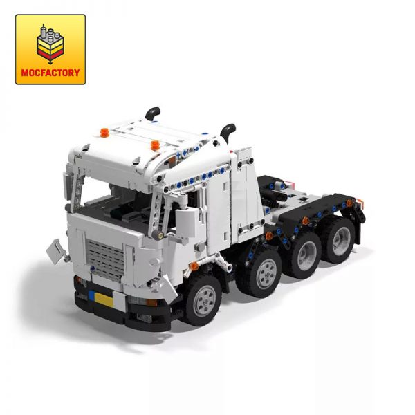 MOC 17197 8x4 Heavy duty truck RC by Ivan M MOC FACTORY - MOULD KING