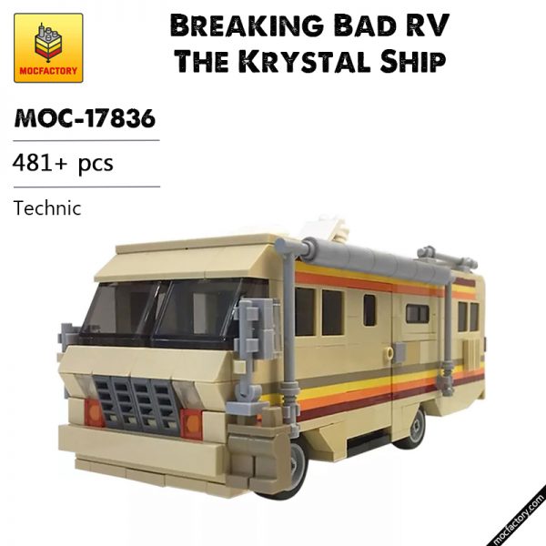 MOC 17836 Breaking Bad RV The Krystal Ship Technic by MOMAtteo79 MOC FACTORY - MOULD KING