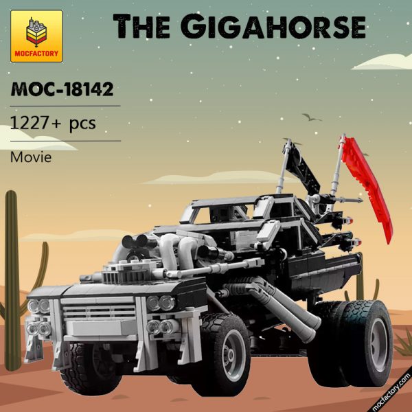 MOC 18142 The Gigahorse Mad Max Movie by brickvault MOC FACTORY - MOULD KING