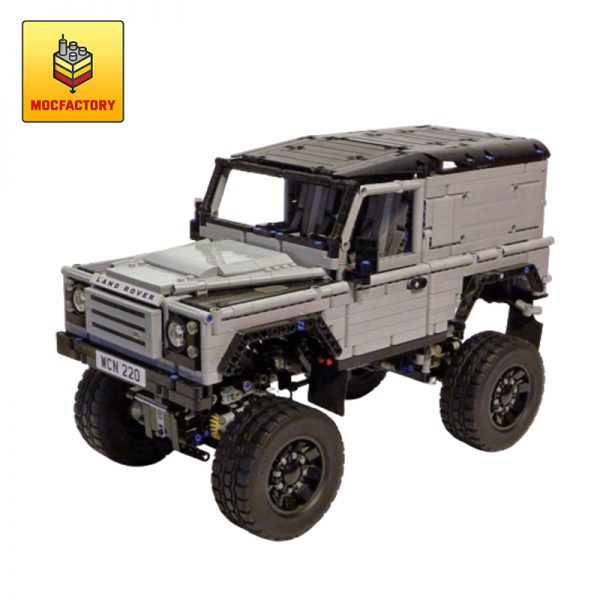 MOC 1872 Landrover Defender 90 X Tech by JaapTechnic MOC FACTORY 3 - MOULD KING