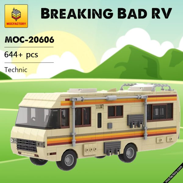 MOC 20606 Breaking Bad RV Technician by mkibs MOCFACTORY - MOULD KING