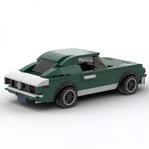 MOC 21388 Bullitt Mustang 1968 Ford Mustang Fastback Technic by mkibs MOC FACTORY 2 - MOULD KING