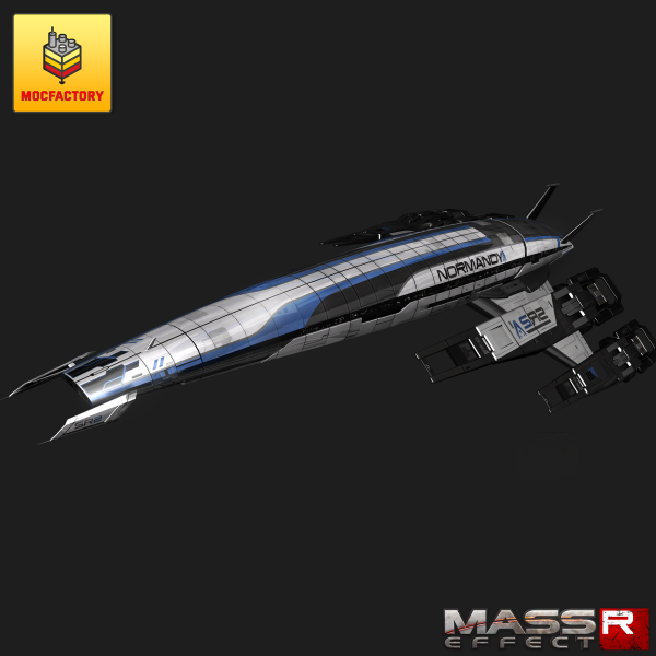 MOC 21541 Mass Effect 3 Normandy SR 2 by ElijahLittle MOC FACTORY 1 1 - MOULD KING