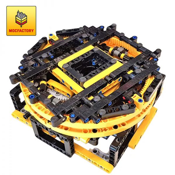 MOC 22252 LEGO Technic Motorised Display Turntable by MajklSpajkl MOC FACTORY - MOULD KING