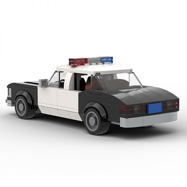 MOC 22397 Die Hard 1979 LAPD Chevrolet Impala Police Car Movie by mkibs MOC FACTORY 2 - MOULD KING