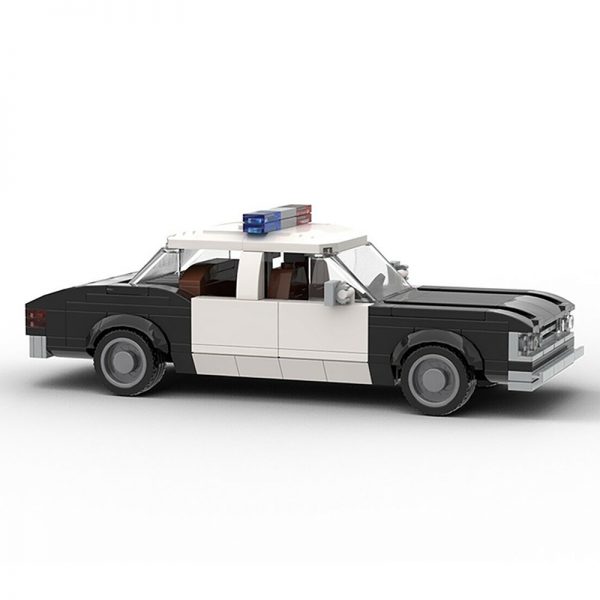 MOC 22397 Die Hard 1979 LAPD Chevrolet Impala Police Car Movie by mkibs MOC FACTORY 3 - MOULD KING