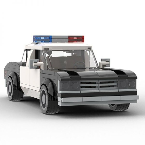 MOC 22397 Die Hard 1979 LAPD Chevrolet Impala Police Car Movie by mkibs MOC FACTORY 4 - MOULD KING