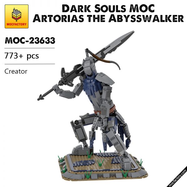 MOC 23633 Dark Souls MOC Artorias the Abysswalker Creator by SkywardBrick MOC FACTORY - MOULD KING