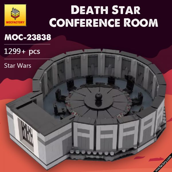 MOC 23838 Death Star Conference Room Star Wars by wheelsspinnin MOCFACTORY 2 - MOULD KING