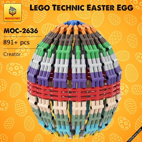 MOC 2636 Lego Technic Easter Egg Creator by DLuders MOC FACTORY - MOULD KING