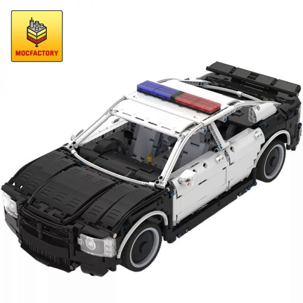 MOC 27336 Dodge Charger US Police Car by thomasz MOP FACTORY - MOULD KING
