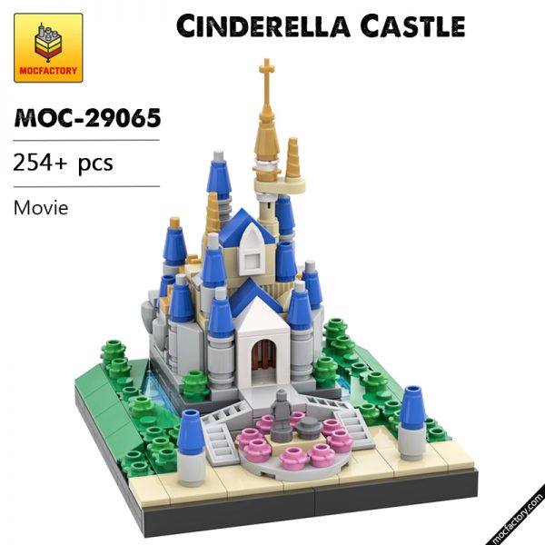 MOC 29065 Cinderella Castle Movie by benbuildslego MOC FACTORY - MOULD KING
