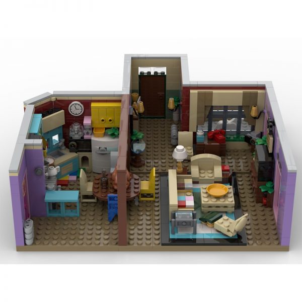 MOC 29532 Friends The Television Series Monicas Apartment Movie by MOMAtteo79 MOC FACTORY 3 - MOULD KING