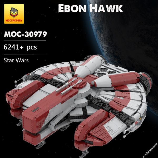 MOC 30979 Ebon Hawk Star Wars by BrickBoyz Custom Designs MOC FACTORY - MOULD KING