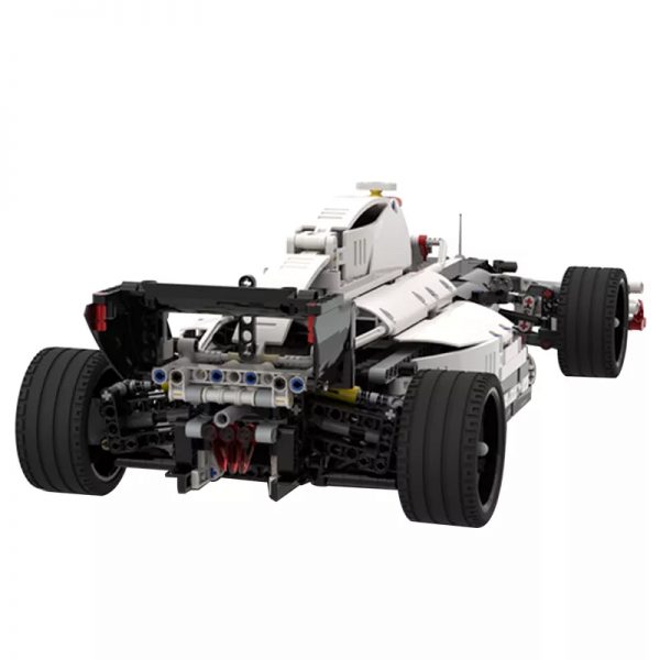 MOC 31079 2019 Formula 1 F1 car 42096 B Model Super Racing Car by GeyserBricks MOC FACTORY 3 - MOULD KING