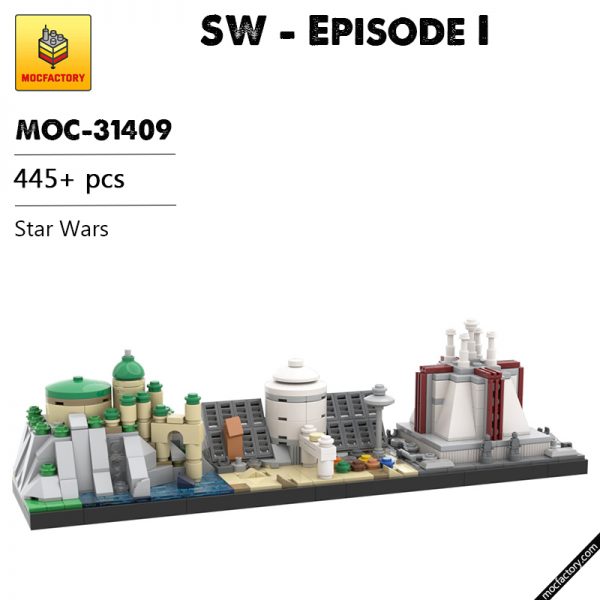 MOC 31409 SW Episode I Star Wars by benbuildslego MOC FACTORY - MOULD KING