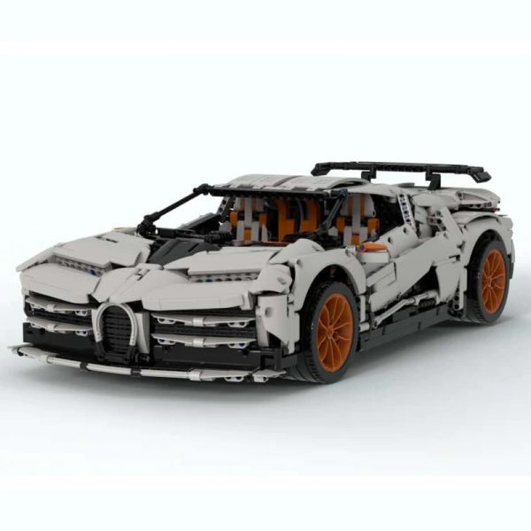 MOC 34933 Bugatti EB 110 Centodieci Hommage Technic by The one from the Swabian MOC FACTORY 2 - MOULD KING
