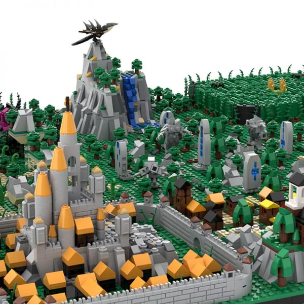 MOC 35337 Fantasy World Build from 9 MOCs Creator by gabizon MOC FACTORY 5 - MOULD KING