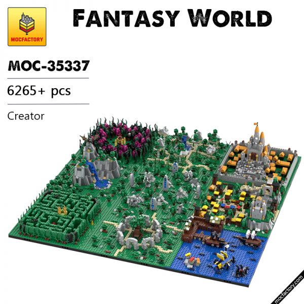 MOC 35337 Fantasy World Build from 9 MOCs Creator by gabizon MOC FACTORY - MOULD KING