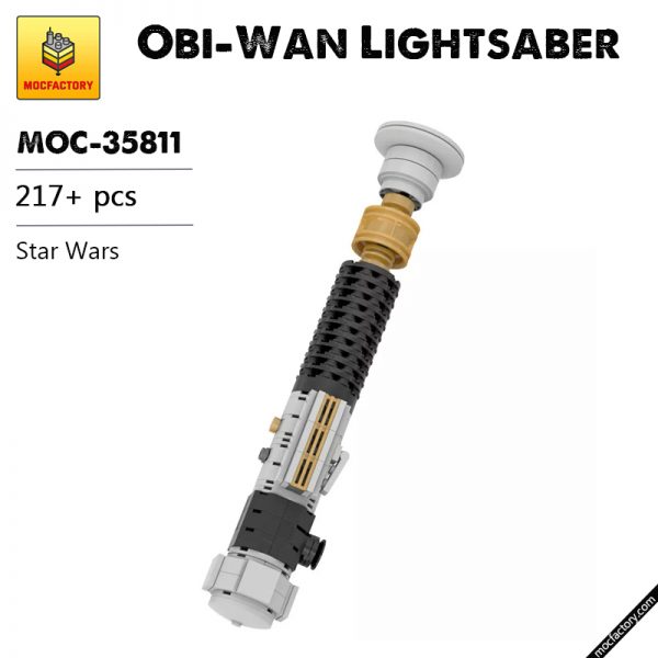 MOC 35811 Obi Wan Lightsaber Star Wars by built bricks MOC FACTORY - MOULD KING