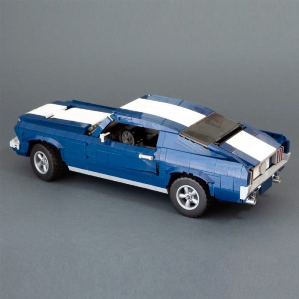 MOC 36174 10265 1967 Ford Mustang GTA Fastback Modification Technic by NikolayFX MOC FACTORY 3 - MOULD KING
