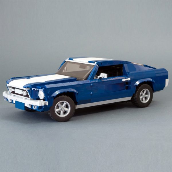 MOC 36174 10265 1967 Ford Mustang GTA Fastback Modification Technic by NikolayFX MOC FACTORY 4 - MOULD KING