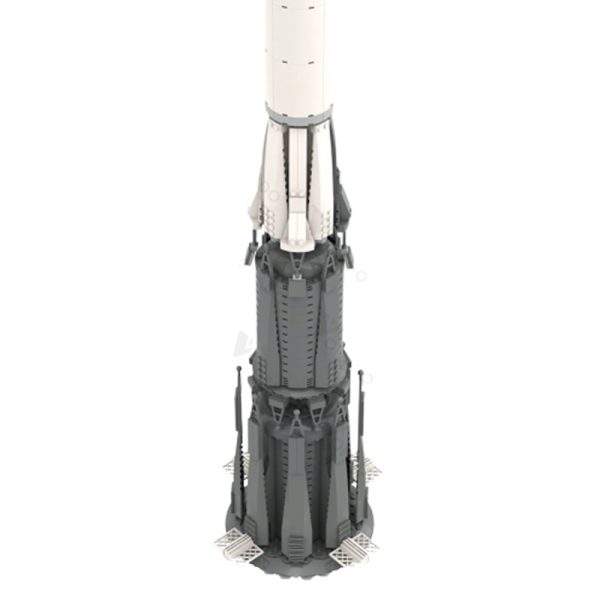 MOC 37172 Soviet N1 Moon Rocket Space by Spangle MOC FACTORY 5 - MOULD KING