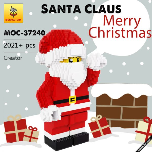 MOC 37240 Santa Claus Creator by DJ Brick MOC FACTORY 2 - MOULD KING