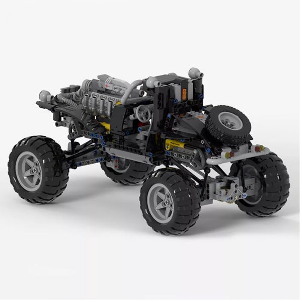 MOC 38641 Mad Max Fury Road sort of looking Vehicle Movie by Joebot360 MOC FACTORY 3 - MOULD KING
