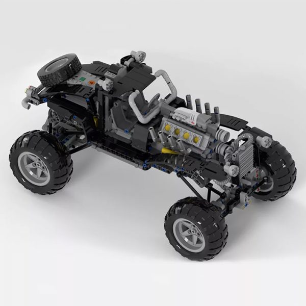 MOC 38641 Mad Max Fury Road sort of looking Vehicle Movie by Joebot360 MOC FACTORY 4 - MOULD KING