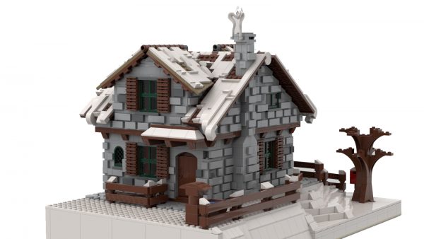 MOC 38793 Winter Chalet by FabrizioP MOC FACTORY 3 - MOULD KING