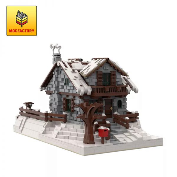 MOC 38793 Winter Chalet by FabrizioP MOC FACTORY - MOULD KING