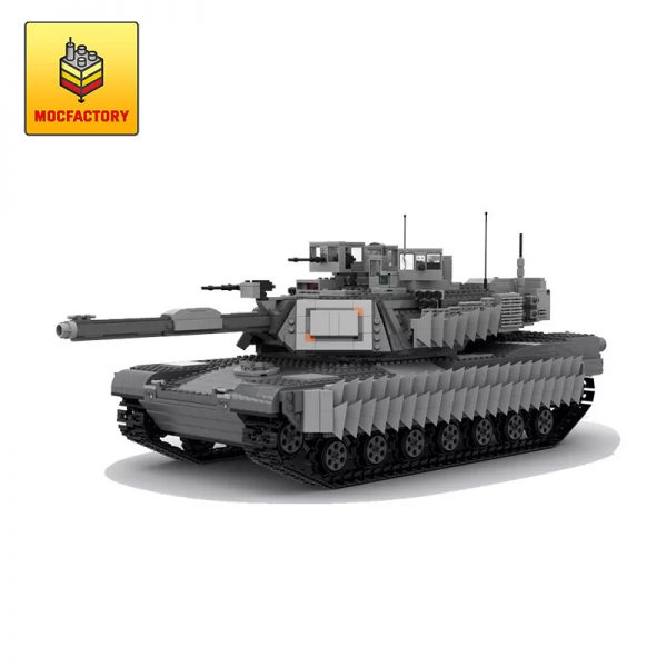 MOC 38891 Ultimate M1A2 Abrams Tank by zackhariahm MOC FACTORY - MOULD KING