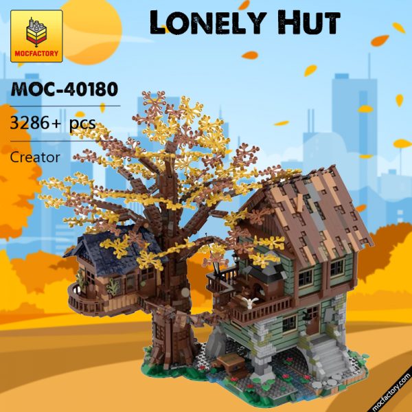 MOC 40180 Lonely Hut Creator by nobsta MOC FACTORY - MOULD KING