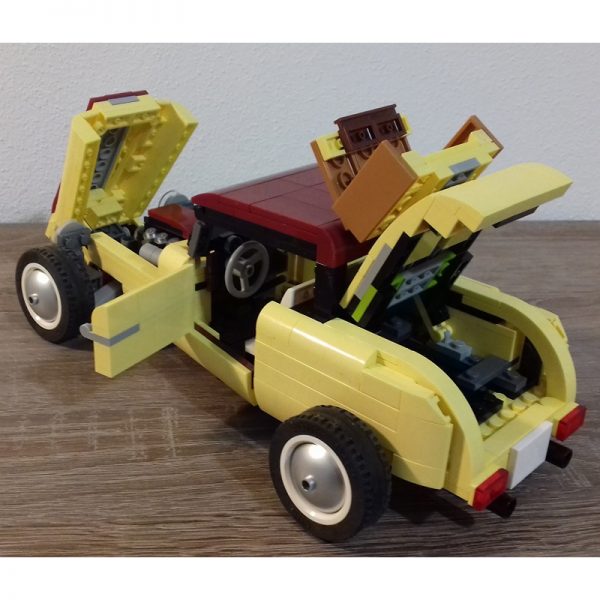 MOC 41269 Ford Model B 1932 Technic by ale0794 MOC FACTORY 5 - MOULD KING